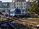 Na elezninm pejezdu v Olomouci narazil osobn vlak do kamionu, pi...