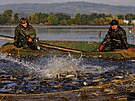 Tradin vlov rybnku Hrub v umvaldu na Olomoucku