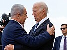 Prezident USA Joe Biden piletl do Tel Avivu, setká se s izraelským premiérem...