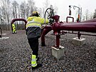 Podmoský plynovod Balticconnector spojující Finsko a Estonsko (5. listopadu...