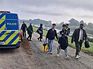 Policist na rznch mstech jin Moravy zadreli bhem 24 hodin 107 migrant...