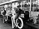 Ped 110 lety byla v továrn Fordu v Highland Parku sputna první pohyblivá...