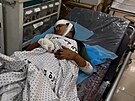 Nemocnice v Gaze hlásí nedostatek nemocniních lek