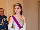 Belgická korunní princezna Elisabeth na oslav osmnáctin dánského prince...