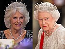 Královna Camilla a královna Albta II.