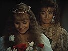 Marie Horáková a Libue vormová v pohádce Jak se budí princezny (1977)