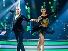 Iva Kubelková a Martin Prágr na StarDance XII (Praha, 14. íjna 2023)