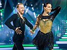 Iva Kubelková a Martin Prágr na StarDance XII (Praha, 14. íjna 2023)