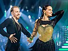 Iva Kubelková a Martin Prágr na StarDance XII (Praha, 14. íjna 2023)