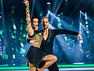 Iva Kubelková a Martin Prágr na StarDance XII (Praha, 14. íjna 2023)