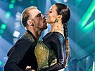 Iva Kubelková a Martin Prágr na StarDance XII (Praha, 14. íjna 2023)