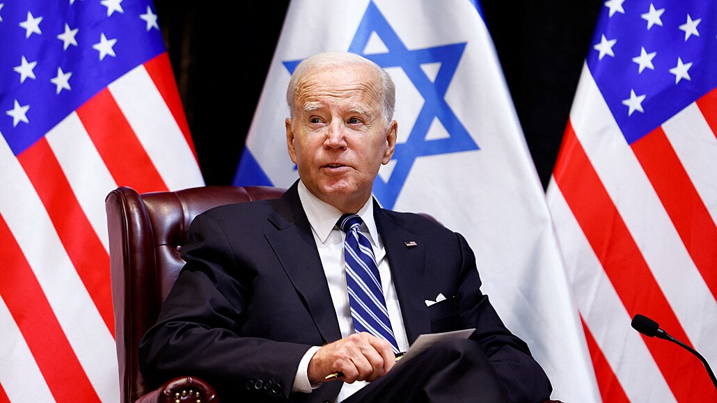 Prezident USA Joe Biden piletl do Tel Avivu. Krom izraelských politik se...