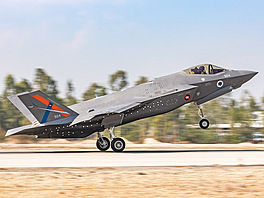 Experimentální exemplá F-35I pouívá Stedisko leteckého výzkumu izraelského...