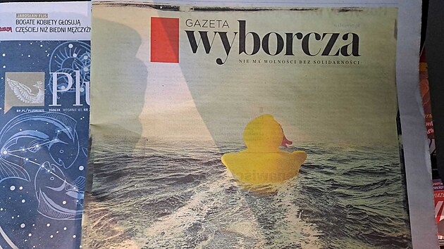 Posledn vydn ped volbami. Liberln Gazeta Wyborcza peje fovi PiS Jaroslawu Kaczynskmu tastnou plavbu do opozice.