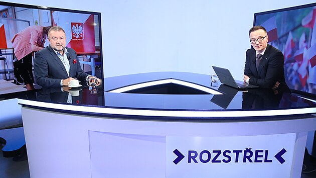 Hostem poadu Rozstel je Miroslav Karas, bval zpravodaj T v Polsku (16. jna 2023)