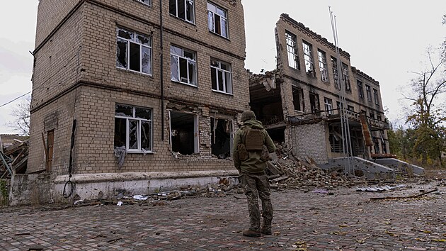 Ukrajinské msto Avdijivka v Doncké oblasti je terem obnovených ruských...