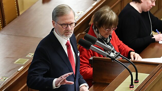 Mimořádná schůze Sněmovny před hlasováním o nedůvěře vládě 17. října 2023