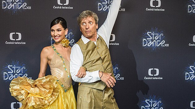 David Pracha� a Zuzana Dvo��kov� ��astn� ve StarDance XII (Praha, 14. ��jna 2023)