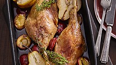 Husí stehna na hru�kách a �vestkách