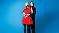 Mahulena Bo�anová s dcerou Marinkou