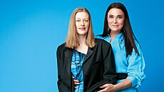 Mahulena Bo�anová s dcerou Marinkou