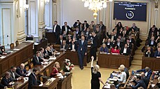 Poslanecká snmovna bude hlasovat o vládním balíku. (13. íjna 2023)