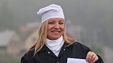 Jedna z kominic, která se na �emeslo rekvalifikovala.