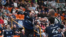 Lovosický Pavel Horák v utkání proti Preovu