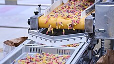 Výroba bonbon ve firm Sfinx v Holeov, který patí pod Nestlé esko. (íjen...