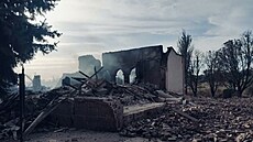 Ruským úderem zniený sklad eské humanitární organizace lovk v tísni v...