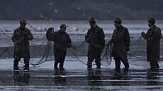 Výlov rybníka Romberk na Tebosku (13. íjna 2023)