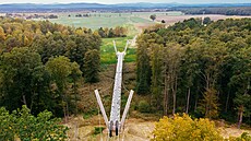 Horkovod vede pod zemí. Na t�ech místech (p�es p�írodní biotop K�ivonoska a...