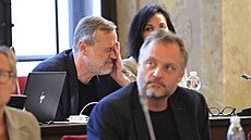 Brn�nská primátorka Markéta Va�ková na zasedání brn�nského zastupitelstva, které rozhodlo o zru�ení zakázky na nový kotel ve zdej�í spalovn�.