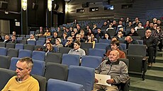 Ve svitavském kin� Vesmír se debatovalo o mo�né výstavb� v�trných elektráren.