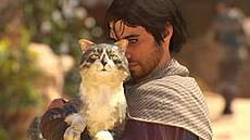 Ko�ka s logem hry v Assassin�s Creed Mirage