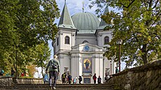 Letní teploty b�hem podzimu výrazn� prodlou�ily turistickou sezonu. Snímek je...