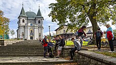 Letní teploty bhem podzimu výrazn prodlouily turistickou sezonu. Snímek je...