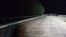 Místo nálezu t�la cyklisty. (13. �íjna 2023)
