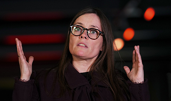 Islandská premiérka Katrin Jakobsdottir (26. ervna 2023)