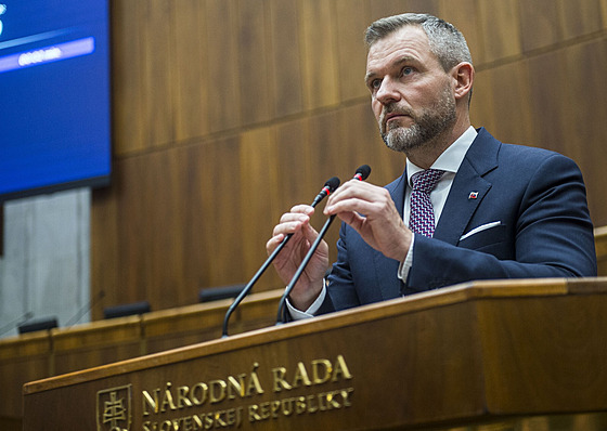 Pedseda slovenského parlamentu Peter Pellegrini (25. íjna 2023)