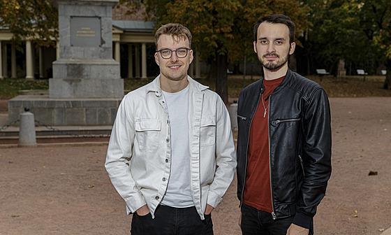 Týmu andlských údrbá éfují David Pelán (na snímku vlevo) a Ondej Buek.