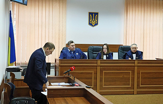 Ukrajinský soud v Kyjev. (17. íjna 2023)