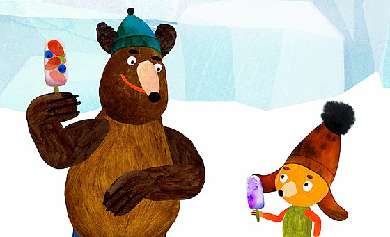 Z filmu Mlsné medv�dí p�íb�hy: Na pól!