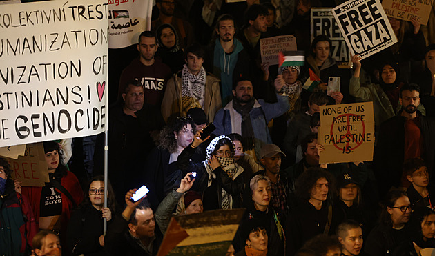 Lidé v Praze podpoří Izrael i Palestinu, dvě shromáždění magistrát oddělil