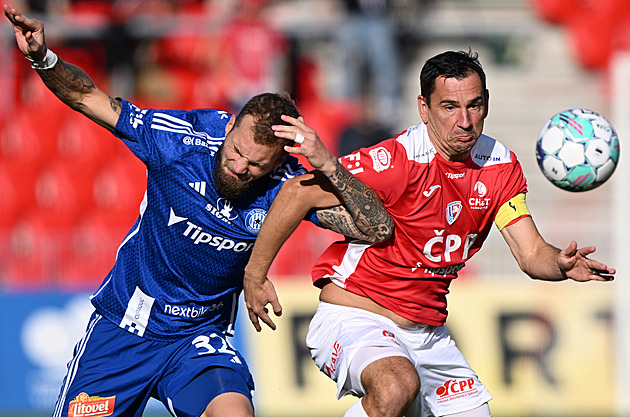 Pardubice - Olomouc 1:1, hosté srovnali až v nastavení a dotáhli se na Plzeň