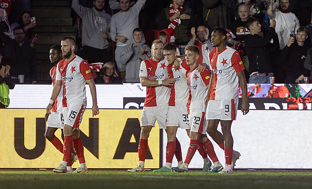 Slavia - Slovácko 2:0, dlouhé minuty trápení, góly v závěru zařídili střídající