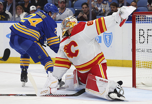 V jednom týdnu zvládl chřipku i Buffalo. Náročný start, ví gólman Vladař