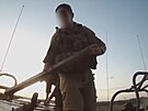 Izraelská armáda zveejnila zábry z pouití niícího raketomet Iron Sting