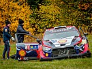 Hyundai Esapekky Lappiho po nehod na Stedoevropské rallye.