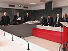 Olomoucký krajský soud vynesl rozsudek v kauze Vidkun. Druhý zleva pedseda...